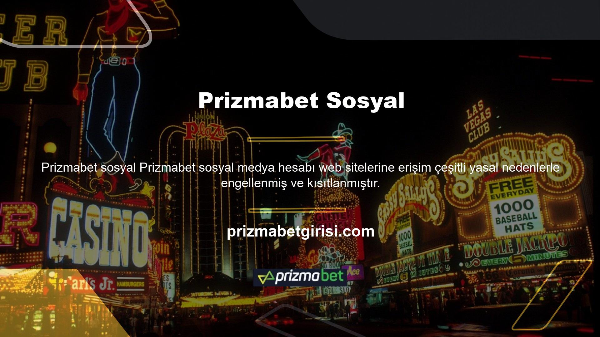 Kullanışlı Prizmabet adresi değişti mi? Mevcut canlı casino sitelerinin listesi değişti