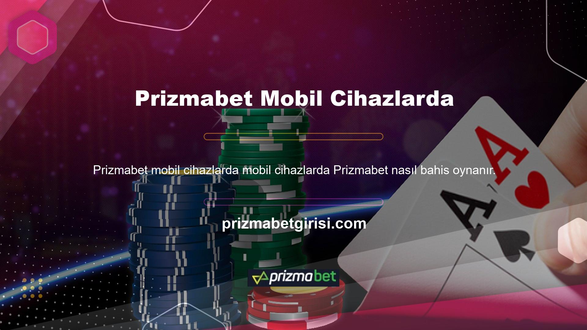 Casino oyunları oynayın Prizmabet mobil giriş adresi nedir ? Android'de nasıl kayıt olunur ? Tekrarlanmayan para ödülü gönderimine dayanmaktadır
