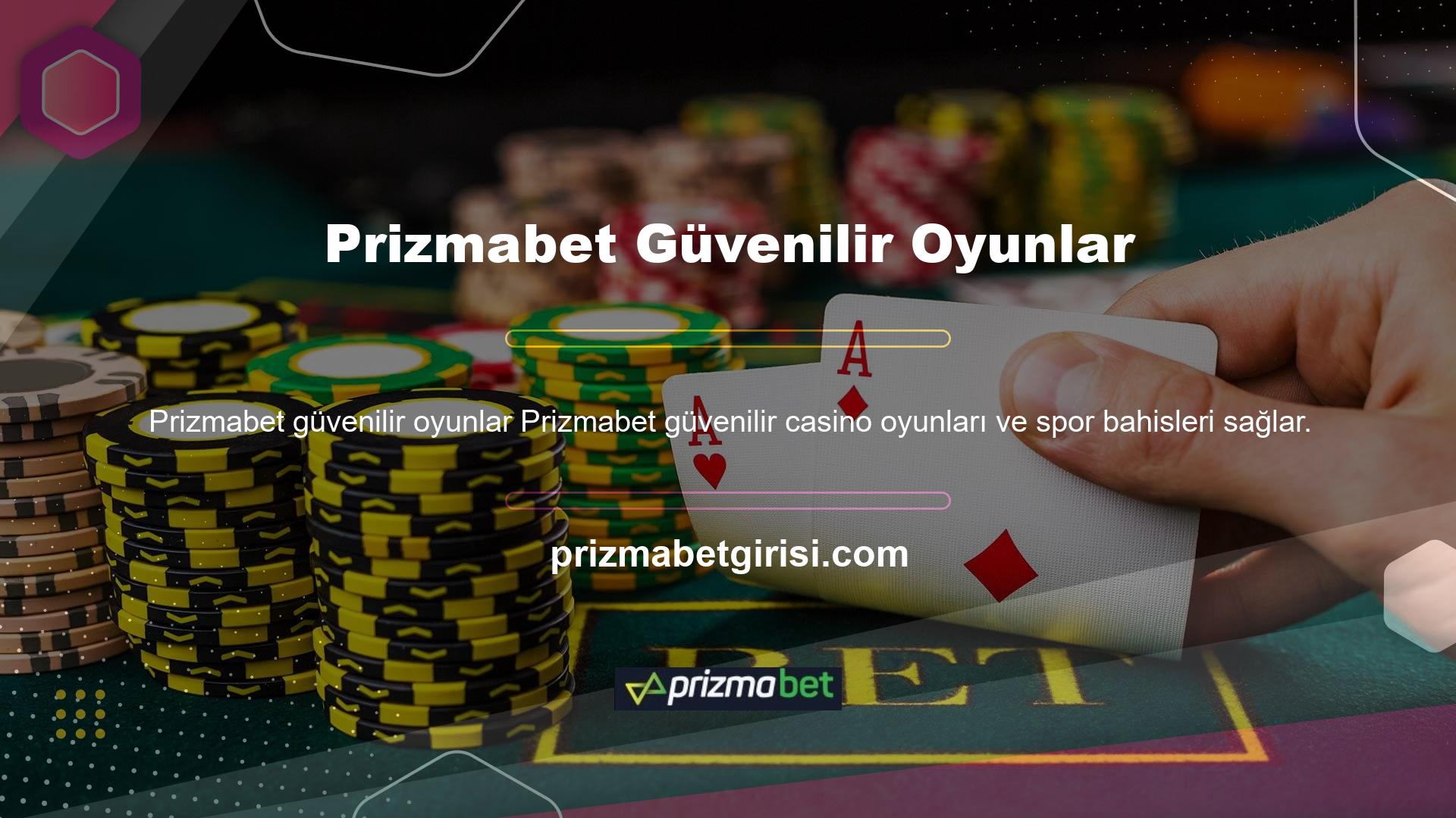 Prizmabet güvenilir ve bakımlı casino altyapısı için en iyi seçimdir