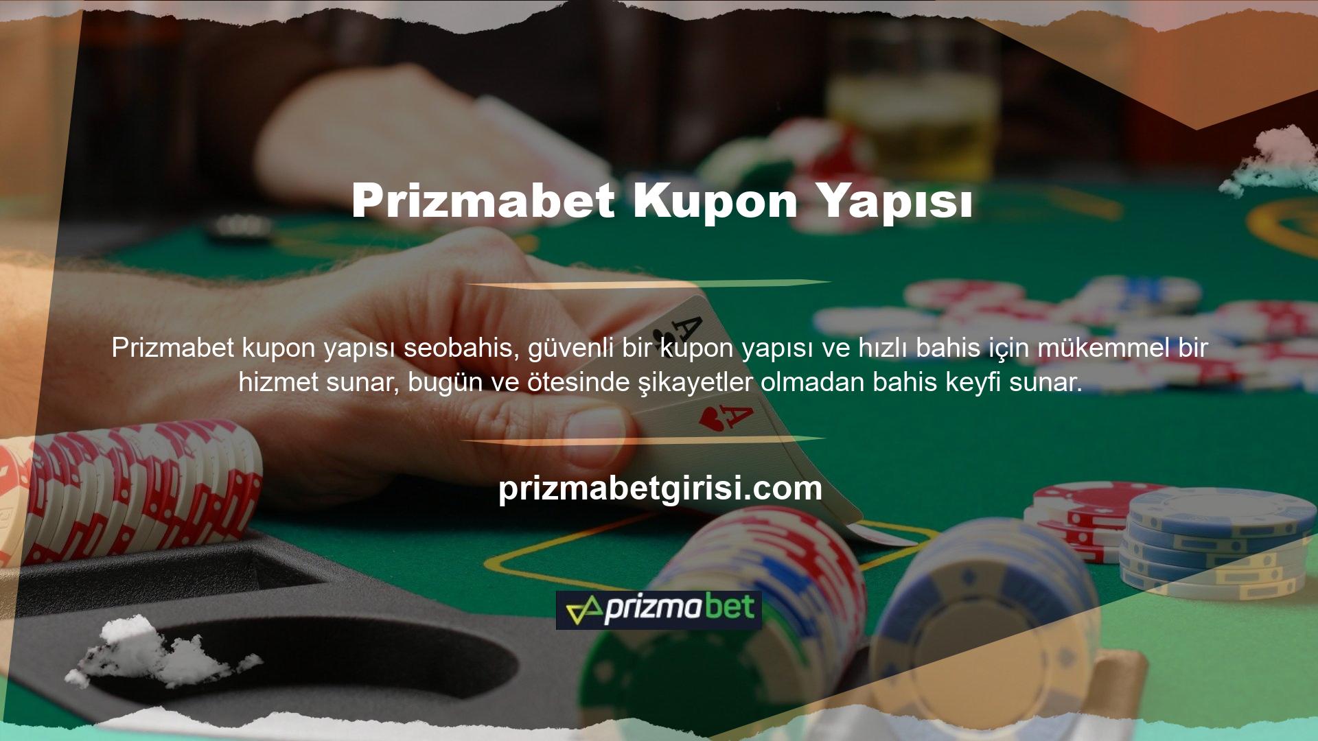 Prizmabet, mevcut adresi farklı bir şekilde girer